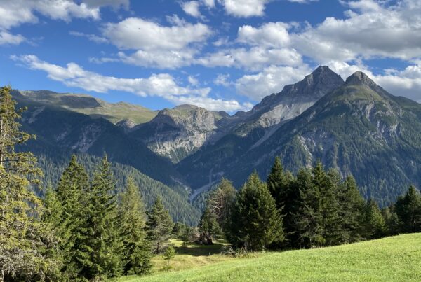 Home, Framed by Mountains.