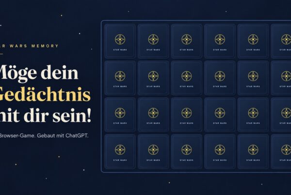 Möge dein Gedächtnis mit dir sein!